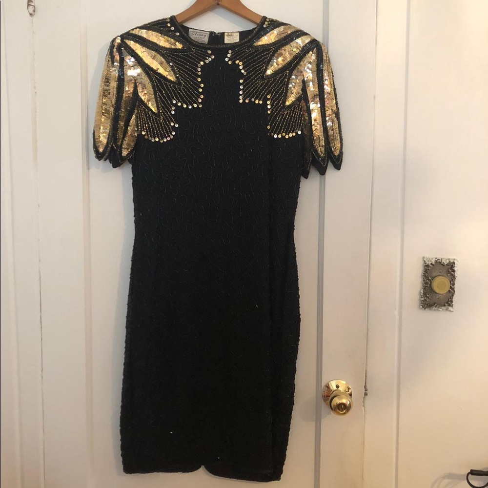 Vintage Gatsby / 50’s Sequin Dress size 8